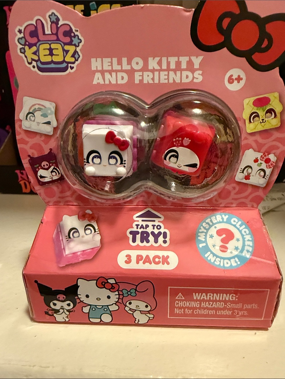 Hello Kitty and Friends 3-Pack - Pink/Red